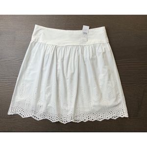 NWT LOFT COTTON SKIRT , SIZE 0